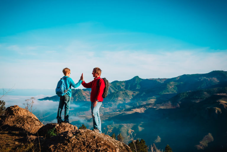 Wanderurlaub in den Bergen