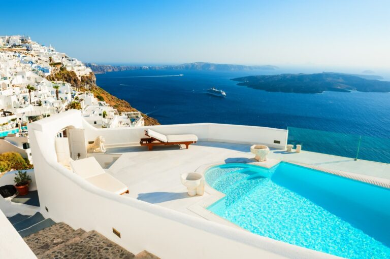 Santorini Hotel mit Privatpool